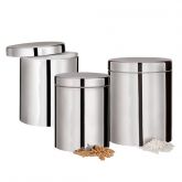 Porta Mantimentos em Inox 3 Peças - Euro Home